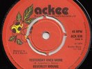 BEVERLEY WOUNG  YESTERDAY ONCE MORE  UK ORIG  FLYING CYMBAL & MELLOTRON LACED