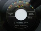 GEORGE HAMILTON IV 45 'IF YOU DON'T KNOW' USA ABC KILLER 1956 ROCKABILLY BOP VG+