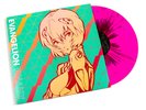 Evangelion Finally Soundtrack Neon Genesis Double Pink Splatter Vinyl Record NEW