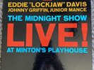 Eddie Lockjaw Davis Live  The Midnight Show LP Johnny Griffin Prestige Mono RVG