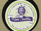 78 rpm Wee BONNIE BAKER Picture Label Gallo Wine Advertising Record E 1940s