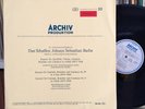 BACH Harpsichord Conc. Kirkpatrick Baumgartner ARCHIV Red Stereo SAPM 198189 NM+
