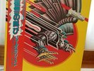 JUDAS PRIEST SCREAMING FOR VENGEANCE w/POSTER JAPAN LP OBI 25-3P-371 EX-/EX