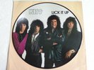 Kiss ?– Lick It Up LP 1986 Netherlands VG+ picture disc