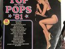 Top of the Pops 81 vinyl album with original poster SHM 3099