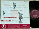 ARTHUR GRUMIAUX & CLARA HASKIL violin sonatas MOZART 1stPress 1956 PHILIPS MINT