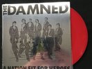 The Damned A Nation Fit For Heroes UK 7” Red Vinyl 45
