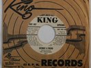 doo wop 45 THE STRANGERS Without A Friend KING PROMO VG++ original HEAR think ag