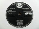 DAVE RICH: CITY LIGHTS 1958 RCA 78RPM NEAR MINT SUPER RARE AND HARD TO FIND