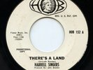 HEAR - Rare Gospel / Soul 45 - The Harrell Singers - There's A Land - HOB #152
