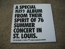 KISS 1 Lp Vinyl Import 'A SPECIAL KISS ALBUM...' Black Vinyl Ltd to 75 Copies