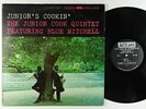Junior Cook Quintet - Junior's Cookin' LP - Jazzland - JLP 958 Mono DG