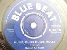 Buster All Stars - Mules, Mules, Mules, Mules - Reggae Ska 45 - Blue Beat UK