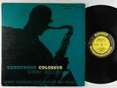 Sonny Rollins - Saxophone Colossus LP - Prestige 1st Press Mono DG RVG W 50th