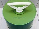 VINTAGE DISK-GO-CASE w/63 RECORDS from the 70's (45 RPM) Preowned