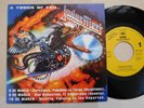 JUDAS PRIEST 7 SINGLE A TOUCH OF EVIL SPANISH PROMO PRESS FREE SHIPPING