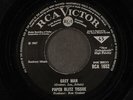 PAPER BLITZ TISSUE: boy meets girl / grey man RCA 7