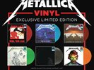Metallica - All 6 Walmart Exclusive Limited Colored Vinyl Record LP Set IN HAND