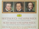 BOHM Von KARAJAN Beethoven/Schubert/Mendelssohn Complet Symphonies 17LP Die Welt