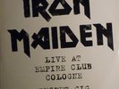 IRON MAIDEN LIVE COLOGNE SECRET BIG LP