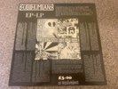 Subhumans EP LP + Insert Rare Original LP