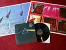 PINK FLOYD DARK SIDE OF THE MOON + POSTERS 1973 LP UK PRESSING A5 B7 SHVL 804 EX