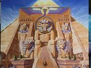 Iron Maiden Powerslave (1984) Black Vinyl LP Record Album - Lightly Used