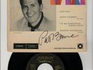 ? EP 1963 PAT BOONE Billy Vaughn + Autogramm SIGNED   London A 153  RARITÄT EX ?