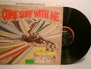 AKI ALEONG & THE NOBLES Come Surf With Me '67 VJ MONO signed by Aki  LOOK-- 