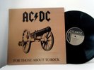 AC/DC LP For Those About To Rock we Salute You 1981   Atlantic   acdc  vinyl