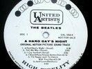 THE BEATLES A Hard Days Night LP MONO WHITE LABEL PROMO & stock copy UA  #9400
