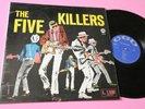 THE FIVE KILLERS LP ORIG ITALY 1964 COVER ART GUIDO CREPAX