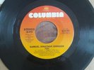 Samuel Jonathan Johnson You 7 Inch Vinyl Columbia 3 10797