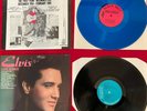 ELVIS PRESLEY THE FIRST YEAR RECORDED LIVE COLOR LP RECORD BLACK BELT+ cds-1211