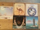 Bundle of 5 Camel LP’s (Mirage, Nude, Rain dances, Moonmadness & The Snow Goose
