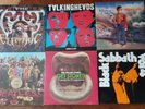 VINYL ROCK RECORD COLLECTION. 38 ALBUMS SABS, BEATLES, PURPLE ETC ALL LISTED