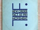 New Order - Movement (Fact 50) Vinyl LP Album