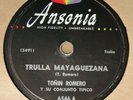 three vintage latin Puerto Rican 78rpm records- Tonin Romero, Julito Rodriguez +