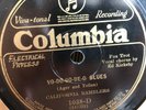 CALIFORNIA RAMBLERS COLUMBIA 1038 JAZZ DANCE 78 RPM E *HEAR*