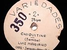 Luis Mariano Chiquitine/Paris10''/78 Promo White Label Jacques Henry Rys Rarest