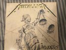 Metallica And Justice For All 1988 Press Vinyl 12” Lp VG