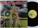 IRON MAIDEN Self Titled HARVEST ST-12094 LP VG+ autographed   