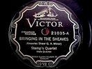 Stamps Quartet - EX+ Shellac & Great Audio - Bringing In The Sheaves (1927)