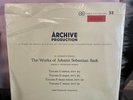 SEALED Archiv 1st ED Red Stereo 198184 Bach/Kirkpatrick 'Toccatas' MINT Germany
