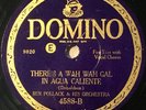 DOMINO 4588 ; BEN POLLACK & HIS ORCH. Wah Wah Gal In Agua Caliente HOT
