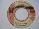 THE PARAGONS Tide Is High DUKE REID Rocksteady Reggae 7