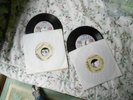 VINTAGE JOHNNY REBEL 45'S= LOOKING FOR A HANDOUT= KAJUN =3 COPIES PLUS