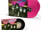 KISS KILLERS PINK VINYL 2 LP FOIL COVER 2461/4000 + DOWN ON YOUR KNEES 7