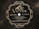 JAZZ IRVING AARONSON & HIS COMMANDERS COLE PORTER Let's Do It VICTOR 21745  EE+