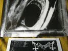 MAYHEM / EMPEROR split with insert VINYL LP satyricon darkthrone dimmu